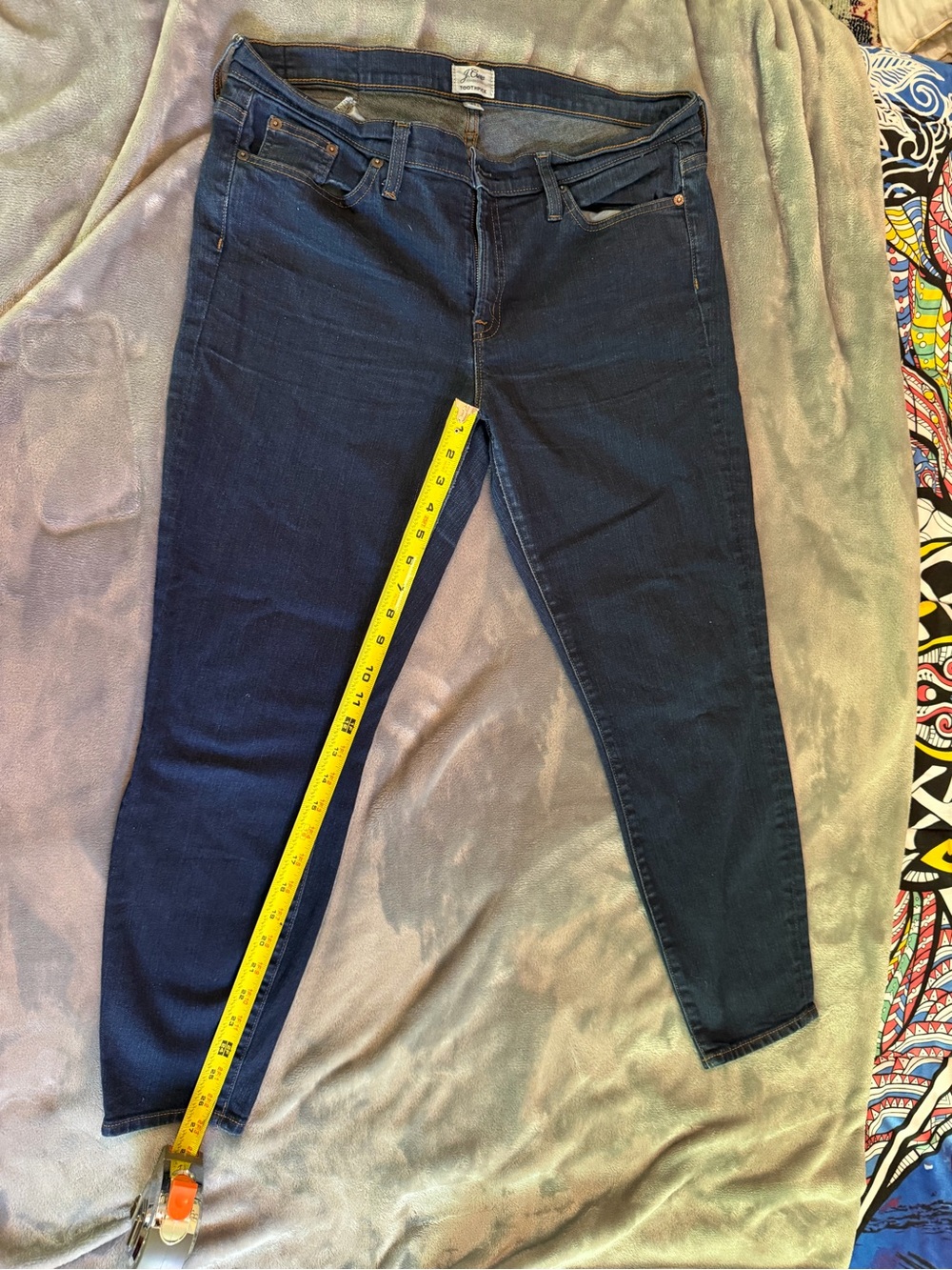 J. Crew Toothpick Jeans 32